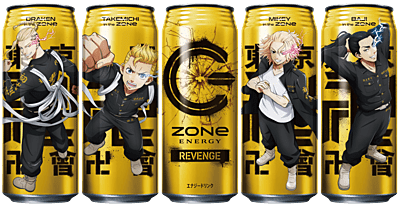 Exotic Drinks - ZONe Energy Tokyo Revengers