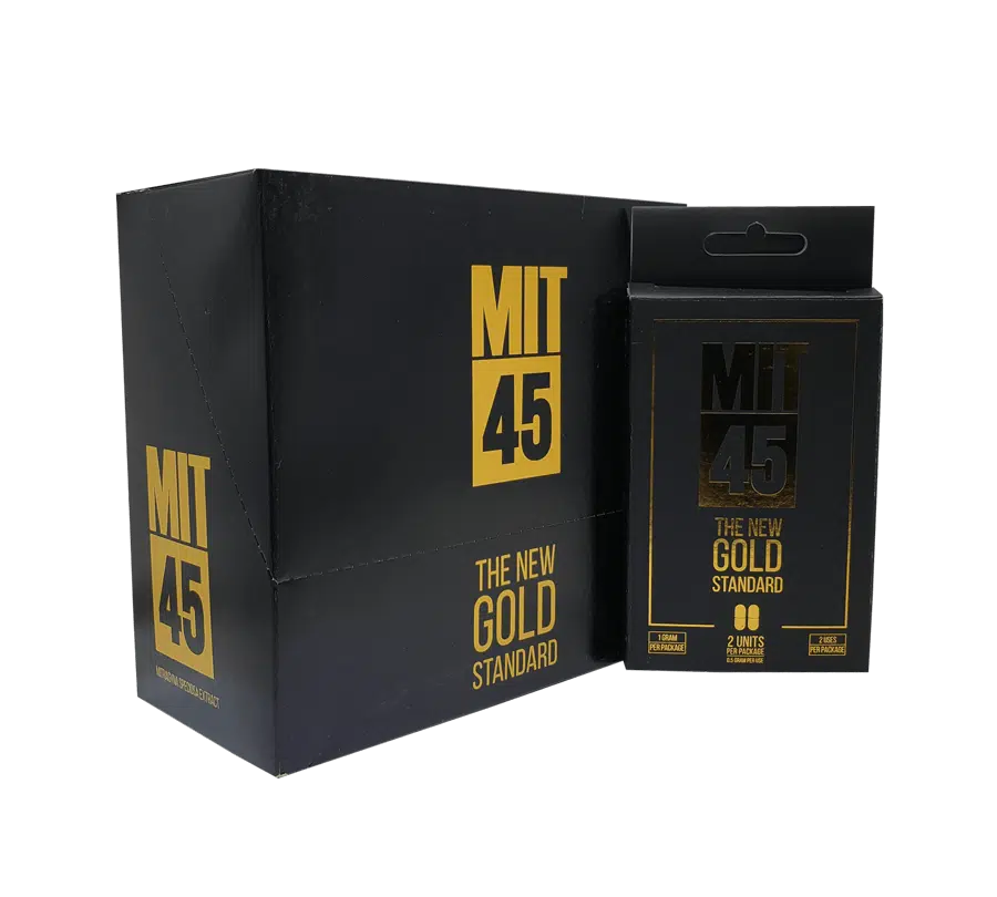 MIT 45 Gold 2ct Caps - 12ct