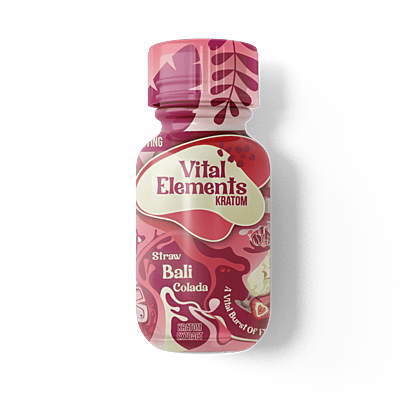 Vital Elements Extract Shot Straw Bali Colada