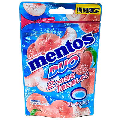 Exotic Snacks - Mentos DUO Red and Green Apple Soda 45g