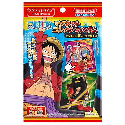 Exotic Snacks - One Piece Gum 30g (Magnet Collection)