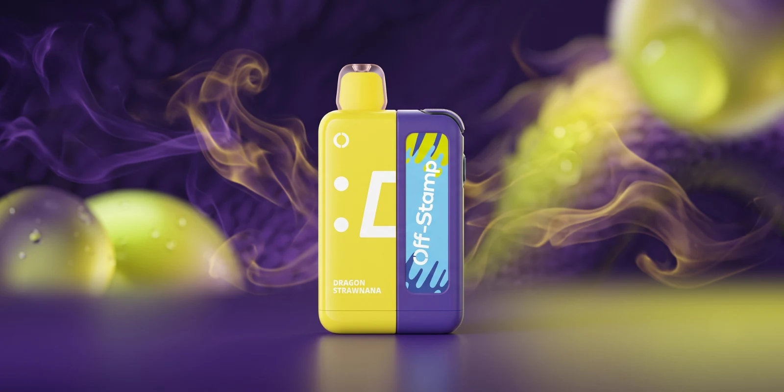 Dragon Strawnana Off Stamp Flavor Review: Sweet Strawberry, Banana, and Dragon Fruit Fusion