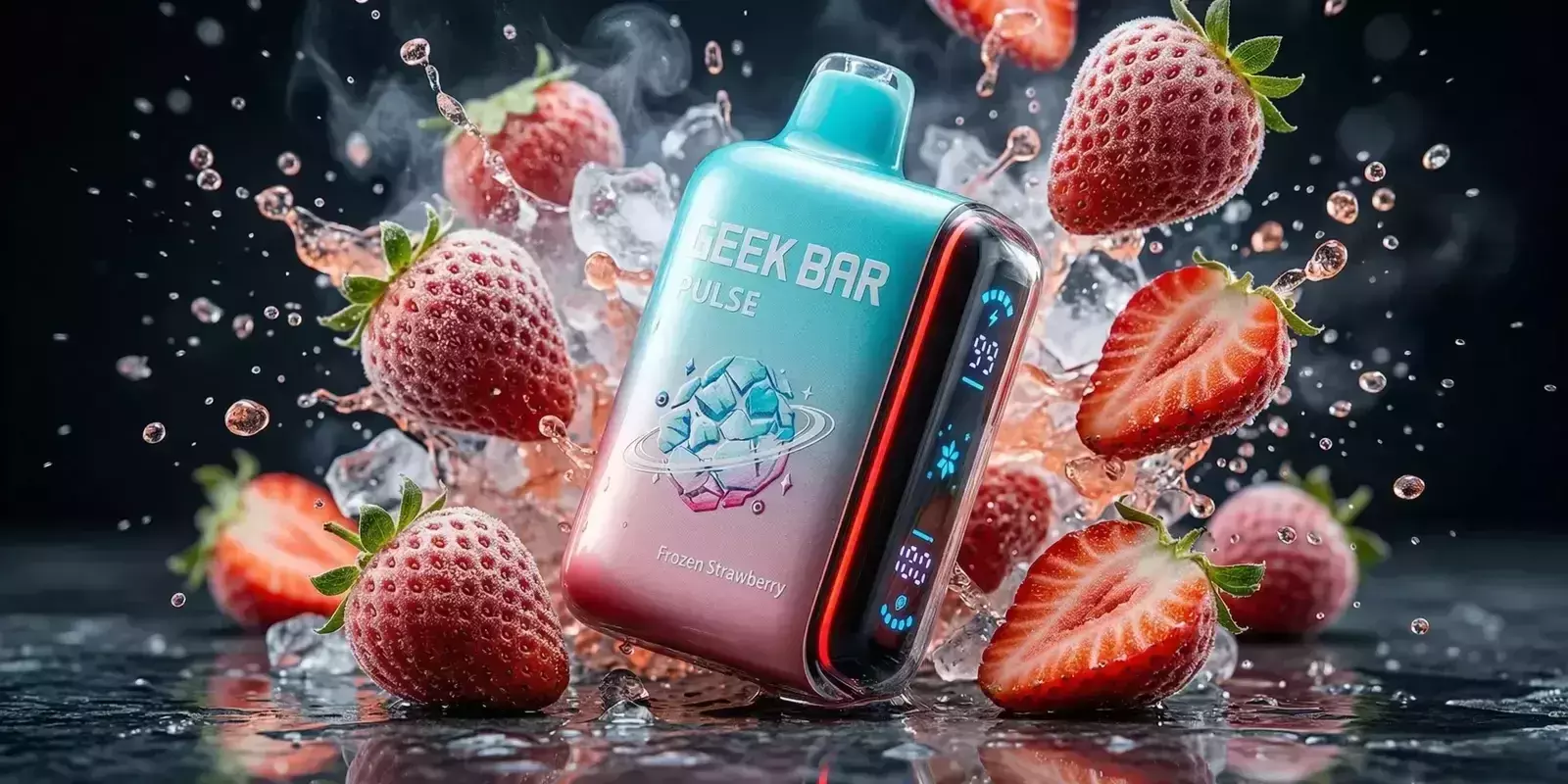 frozen strawberry geek bar near me Flavor cancer Geek Bar Pulse Frozen Flavor:Sour Strawberry