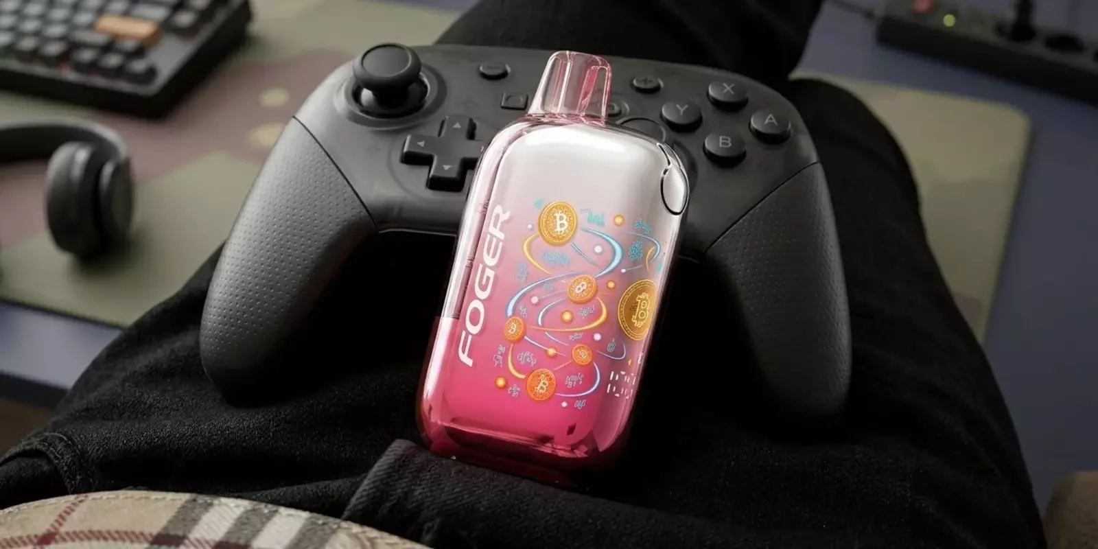 how long do foger vapes last Does Vape Without Battery Flum Mello 20000 Puffs 3 power modes Select Flavor ::White Gummy Ice