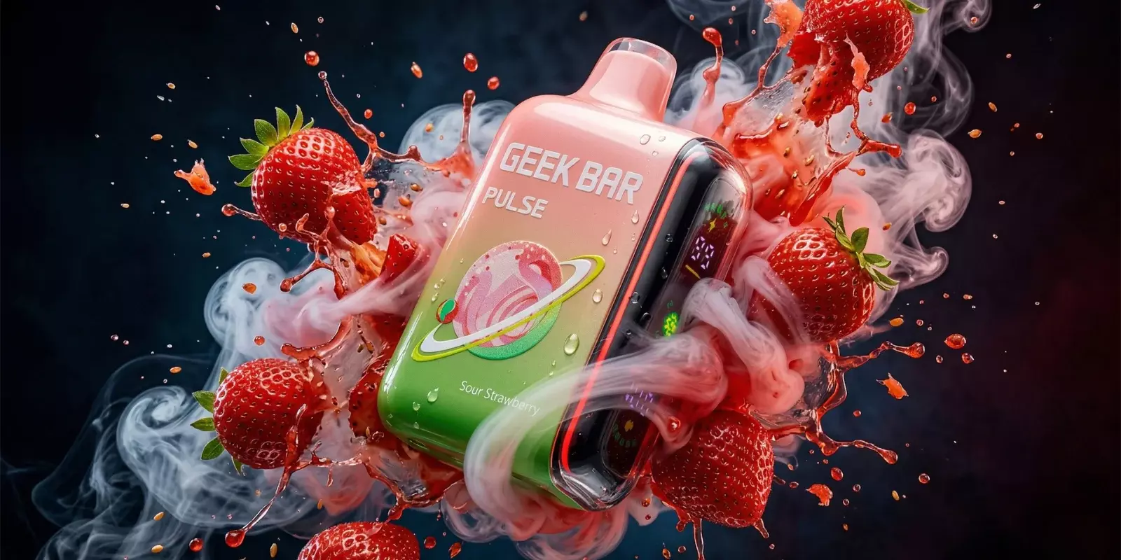 geek bar pulse sour straws flavor Strawberry Guide Orange Fcking Fab Geek F: Fruity FLAVORS:STRAWBERRY MANGO