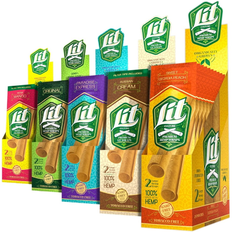 Lit Culture Hemp Wraps Lit Culture Hemp Wraps