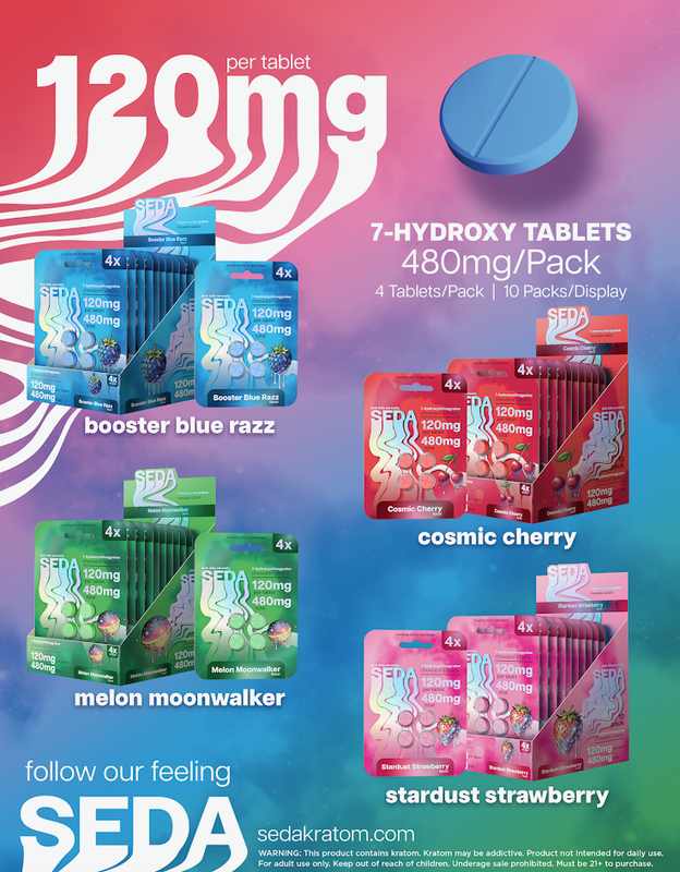 SEDA 120mg 7OH Tablets (10ct)