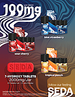 SEDA 100mg 7OH Bars Jar (6ct)