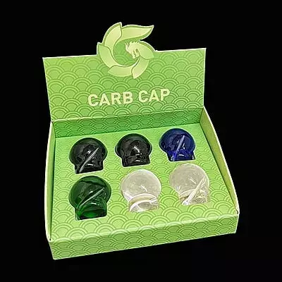 CCD-010 Box / Hillside Glass Carb Caps (6ct)