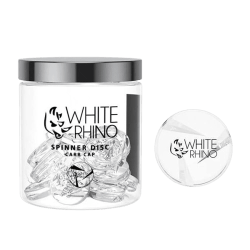 White Rhino Spinner Disk Carb Cap (20ct)