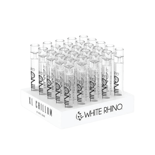 White Rhino XL Chillum (25ct) White Rhino XL Chillum (25ct)