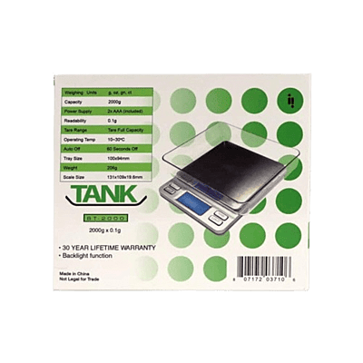 Infyniti Scales Tank 2000g x 0.1g