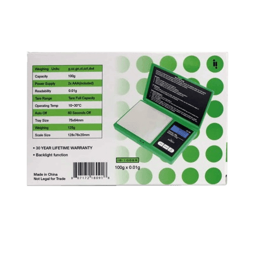 Infyniti Scales G-Force 100g x 0.01g Infyniti Scales G-Force 100g x 0.01g