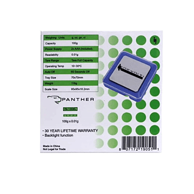 Infyniti Scales Panther 100g x 0.01g