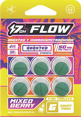 MIT Therapy 7OH Flow Tablets- Mixed Berry 50mg (10ct)