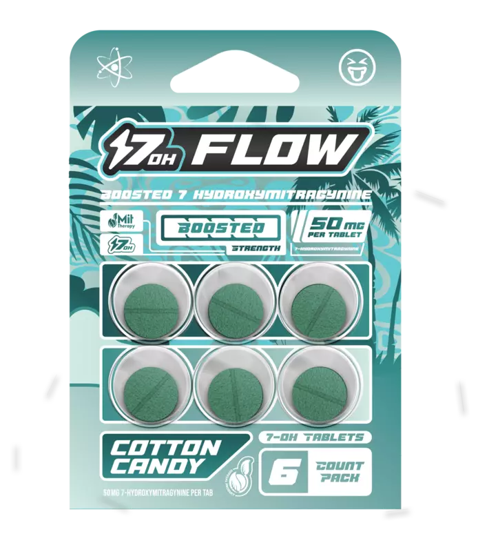 MIT Therapy 7OH Flow Tablets- Cotton Candy 50mg (10ct)