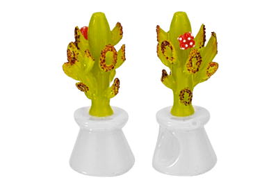 EG Glass 4.5" Cactus Blossom Handpipe (BSH09)