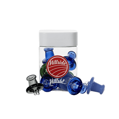 CCG-029 Jar / Hillside Glass Glass Dual Directional Caps (12ct)