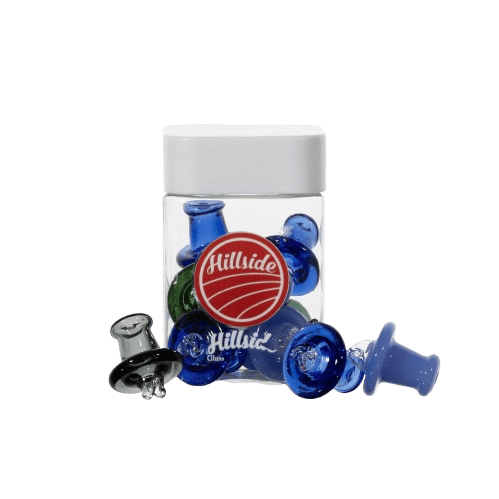 CCG-029 Jar / Hillside Glass Glass Dual Directional Caps (12ct)