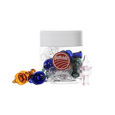 CCG-039 Jar / Hillside Glass Egg Style Carb Caps (12ct)