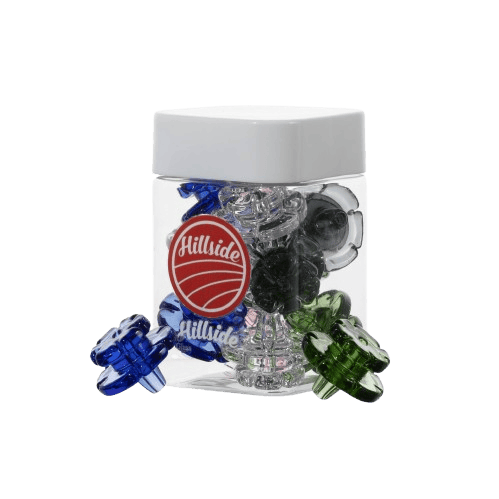 CCG-024 Jar / Hillside Glass Glass Gear Shaped Carb Caps (12ct) CCG-024 Jar / Hillside Glass Glass Gear Shaped Carb Caps (12ct)