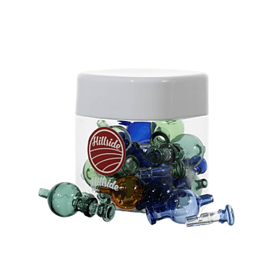 CCG-028 Jar / Hillside Glass Glass Adjustable Carb Caps (12ct)