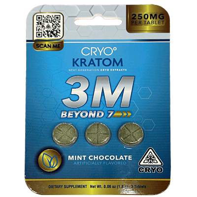 Cryo Kratom 3M Beyond 7 (12ct) Cryo Kratom 3M Beyond 7 (12ct)