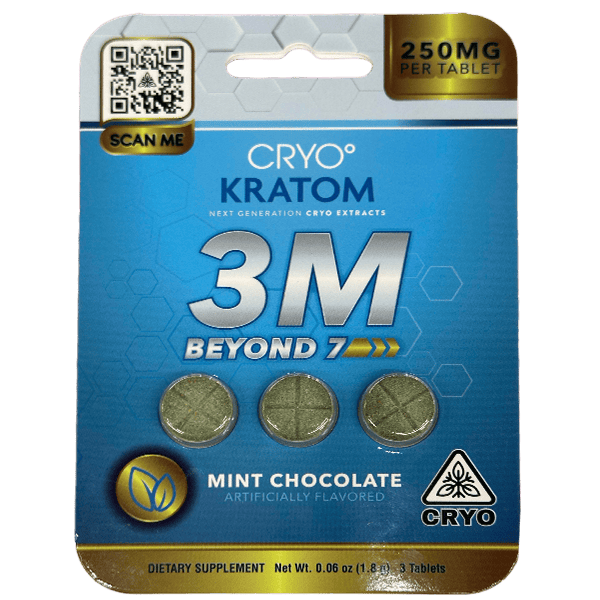 Cryo Kratom 3M Beyond 7 (12ct) Cryo Kratom 3M Beyond 7 (12ct)