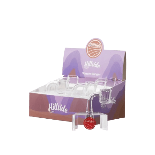 DLQ-052-14 Box / Hillside Glass Square Banger 14mm Box Set (6ct) DLQ-052-14 Box / Hillside Glass Square Banger 14mm Box Set (6ct)