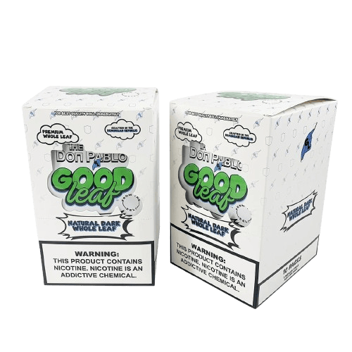 Good Leaf Natural Dark Whole Leaf Display Box (10ct) Good Leaf Natural Dark Whole Leaf Display Box (10ct)