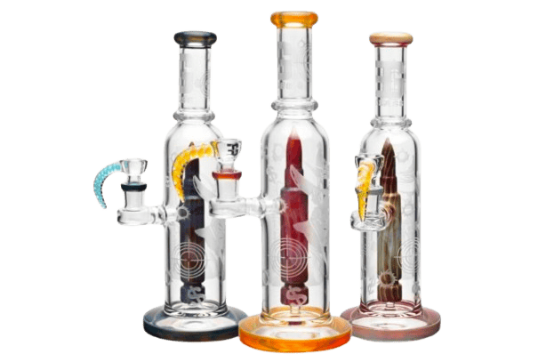 EG Glass 11.5" Bullet Rig w/ Horn Bowl (EG-38)