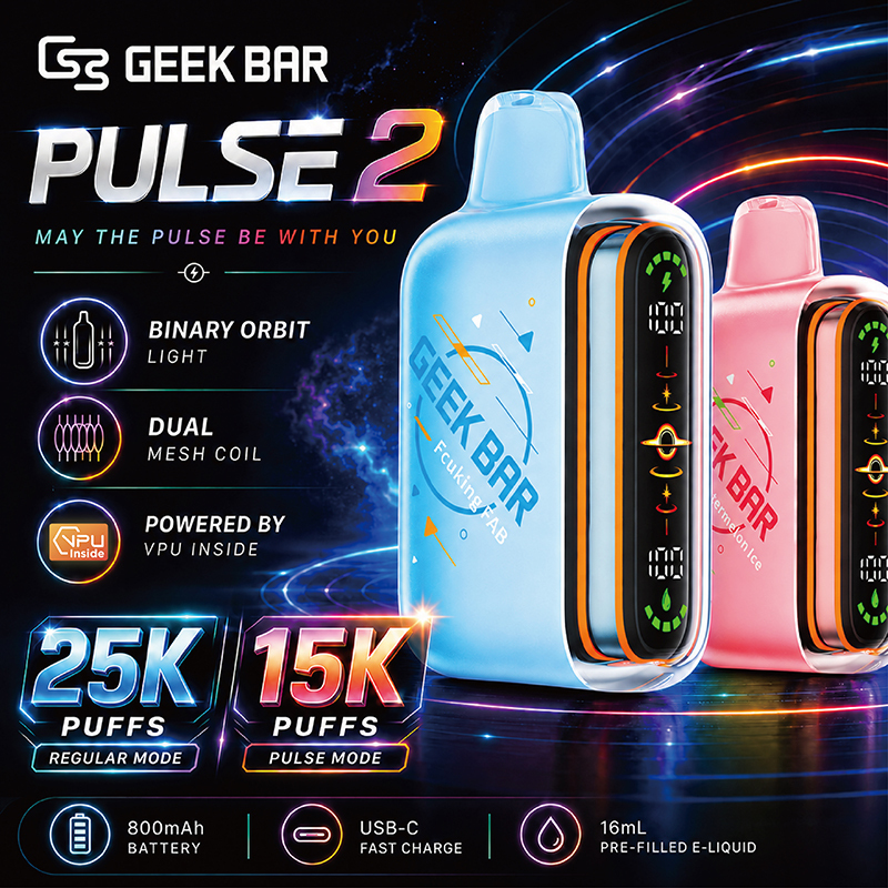 Geek Bar Pulse 2 (5ct) Geek Bar Pulse 2 (5ct)