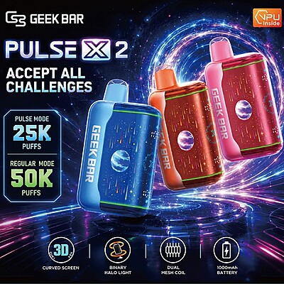 Geek Bar Pulse X 2 (5ct) Geek Bar Pulse X 2 (5ct)