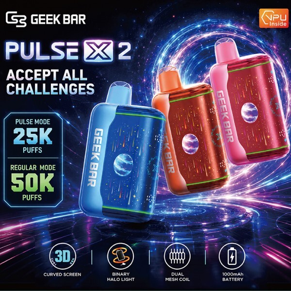 Geek Bar Pulse X 2 (5ct) Geek Bar Pulse X 2 (5ct)
