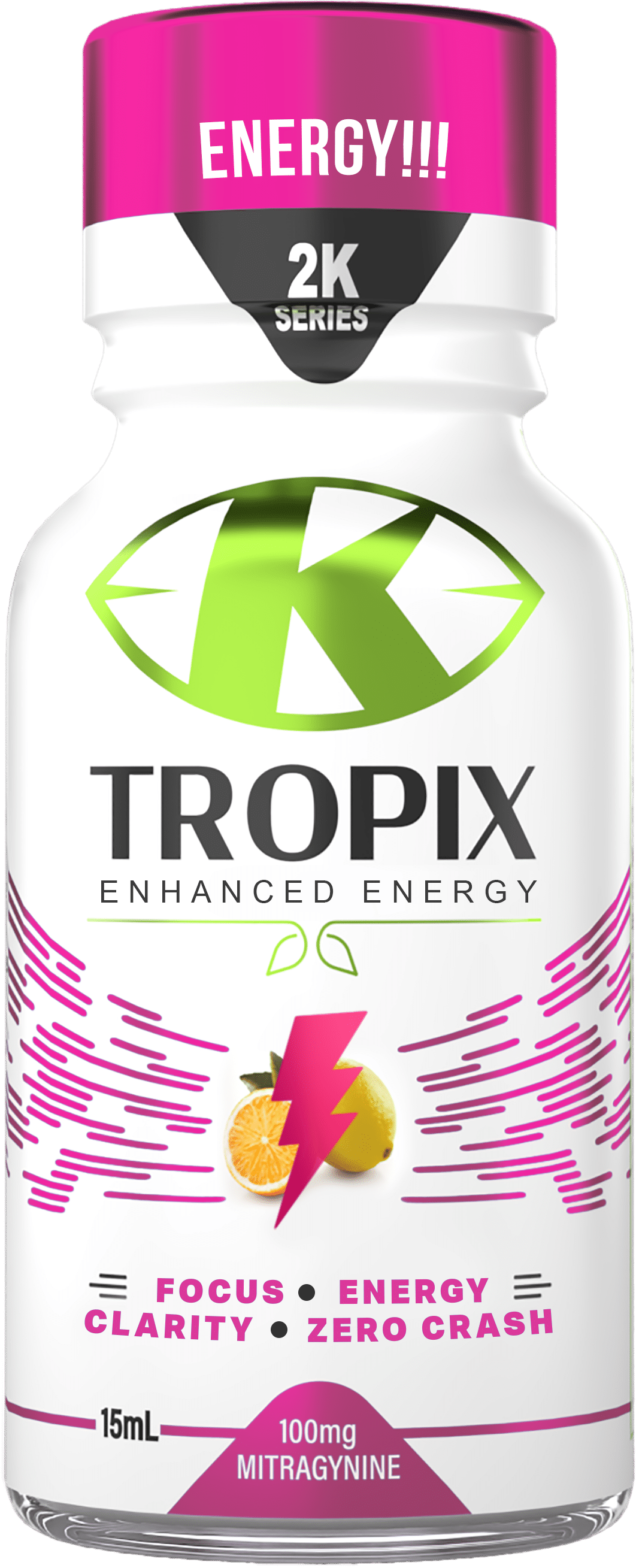 K-Tropix 2K Energy 15ml Shot (12ct)