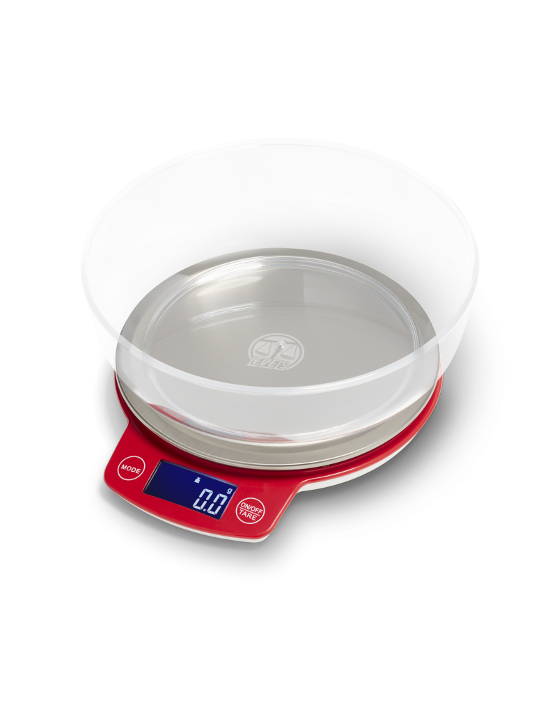 Levels Scales Vaga Kitchen Bowl Scale 3000g x 0.1g Levels Scales Vaga Kitchen Bowl Scale 3000g x 0.1g