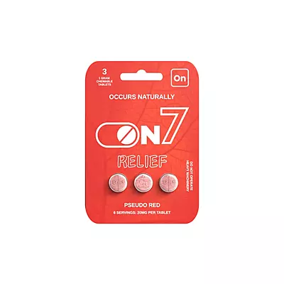 ON7 Relief PSE Red 12ct Tablets (10ct)