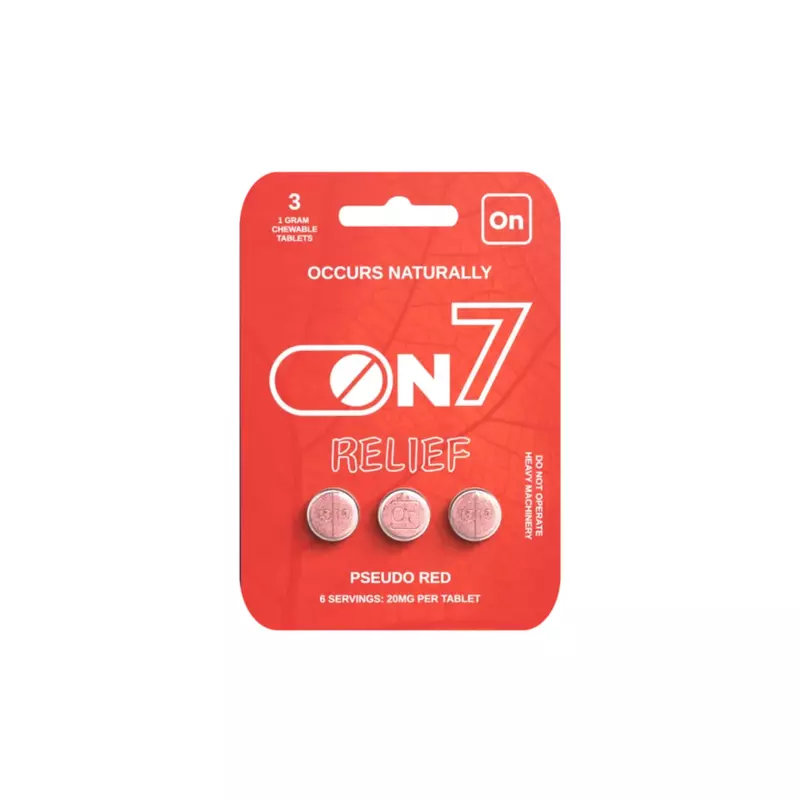 ON7 Relief PSE Red 12ct Tablets (10ct)