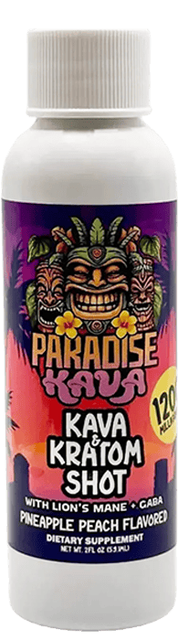Paradise Kava 1200mg Shot (12ct) Paradise Kava 1200mg Shot (12ct)