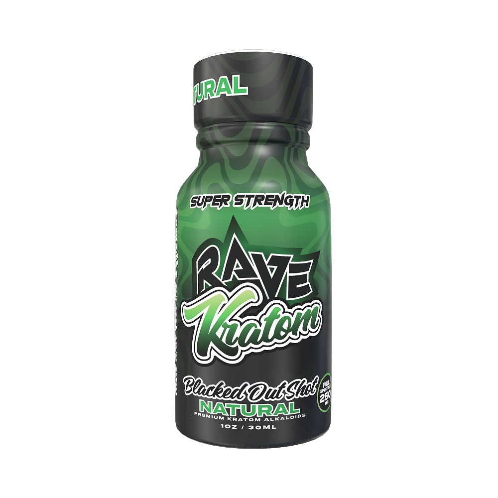 Rave 30mL Shot Blacked Out Shot (Natural) (12ct)
