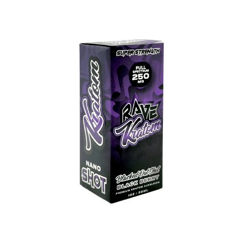 Rave 30mL Shot Blacked Out Shot (Black Berry) (12ct)