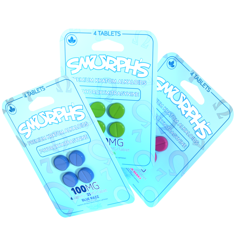 Smurph's 7OH 20mg Tablets Smurph's 7OH 20mg Tablets