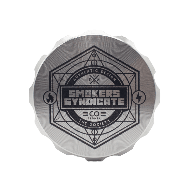 Smokers Syndicate 2.5" 4pc Diamond Ridge Grinder