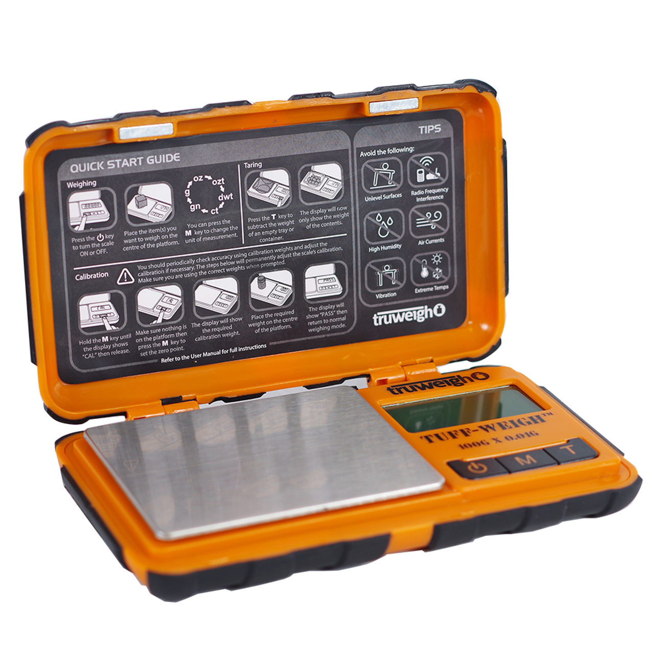Truweigh Tuff-Weigh Digital Mini Scale 100g x 0.01g Truweigh Tuff-Weigh Digital Mini Scale 100g x 0.01g
