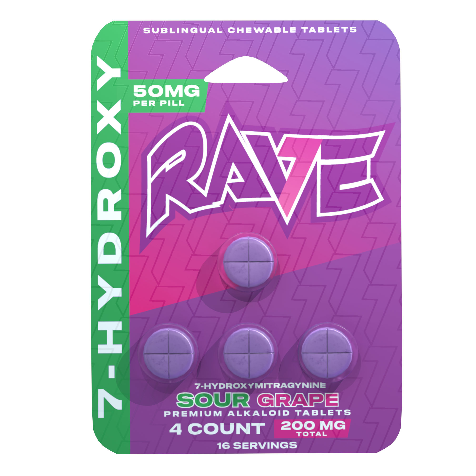 Rave 7OH 50mg Tablets Rave 7OH 50mg Tablets