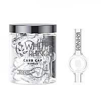 White Rhino Bubble Carb Cap White Rhino Bubble Carb Cap