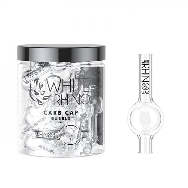 White Rhino Bubble Carb Cap White Rhino Bubble Carb Cap
