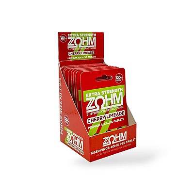 ZOHM Extra Strength Cherry Limeade 7oh Tablets 40mg (10ct)