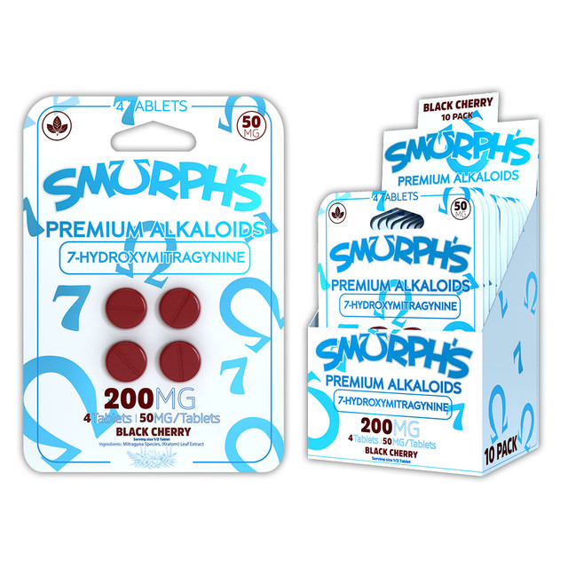 Smurph's 7OH 50mg Tablets (10ct) Smurph's 7OH 50mg Tablets (10ct)