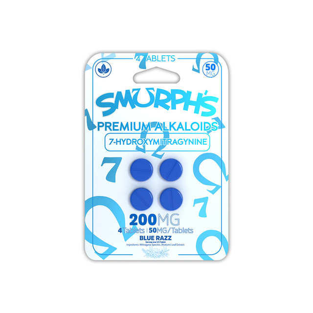 Smurph's 7OH 50mg Tablets (10ct) Smurph's 7OH 50mg Tablets (10ct)